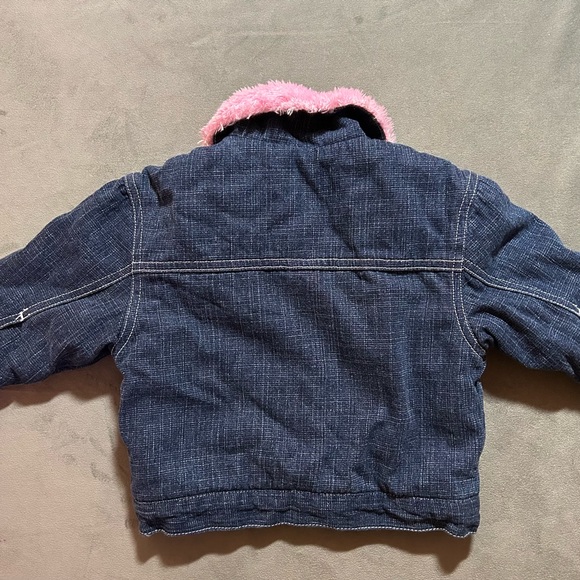 Please mum denim jacket with pink lining (size 12 M) - Picture 7 of 7